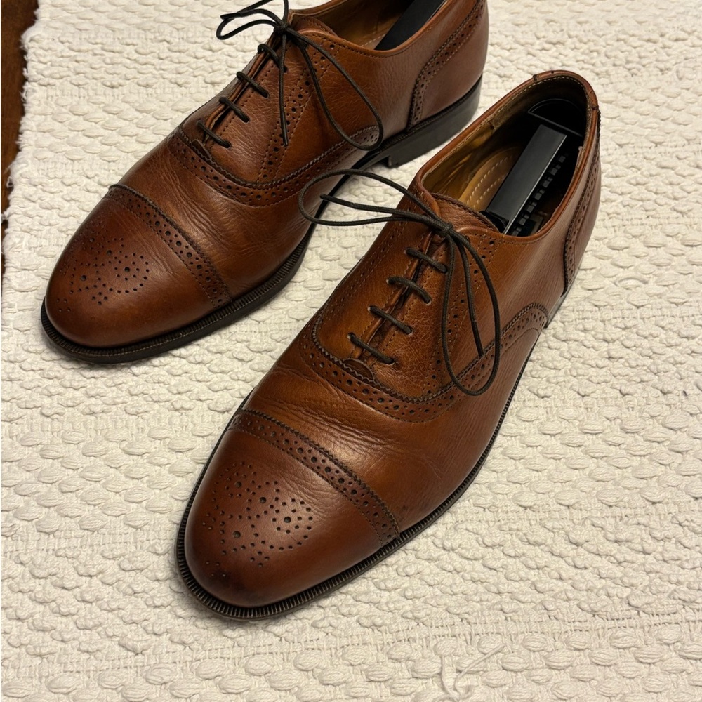 Cole Haan Brown Leather Men's Oxfords 10.5 E